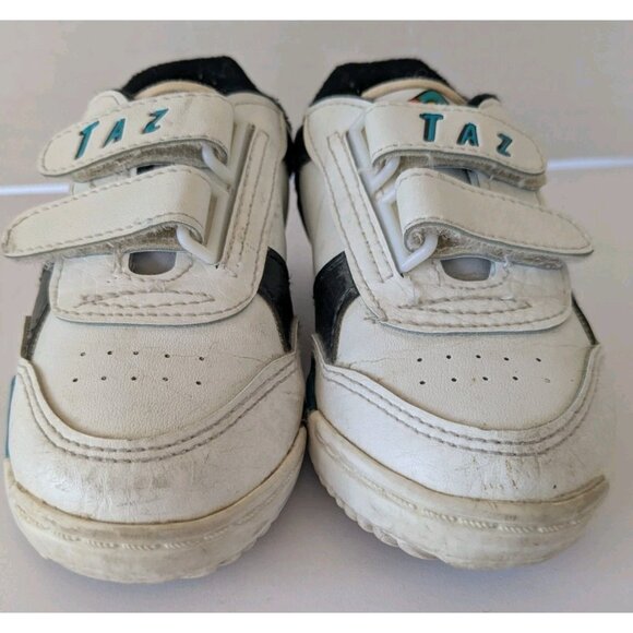 Vintage 90s Looney Tunes Taz Kids Shoes-Size 8-Child's Sneakers Toddler Runners - Picture 5 of 16